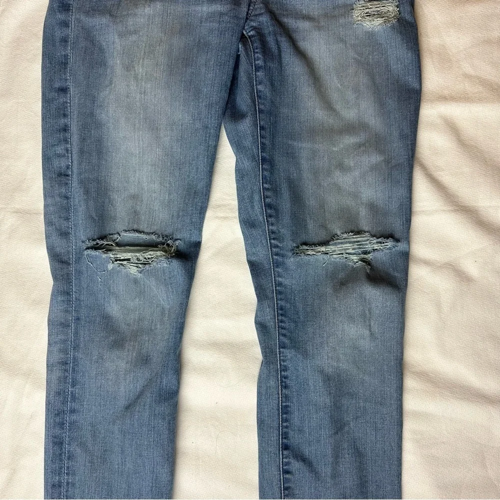 Madewell 9” High-Rise Skinny Ontario Wash- Distressed Hem Size 27 - Picture 5 of 5